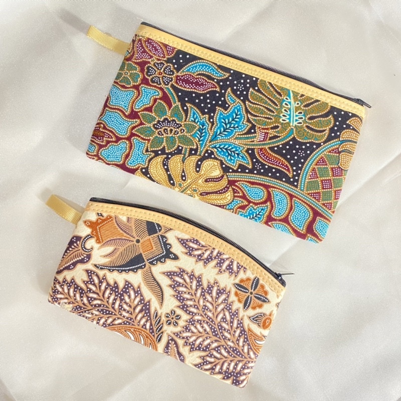 SOUVENIR PERNIKAHAN DOMPET BATIK MURAH