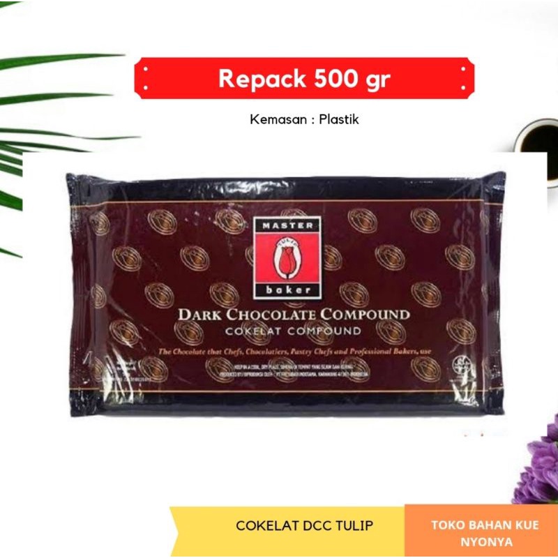 

COKELAT COMPOUND DARK TULIP 500gr