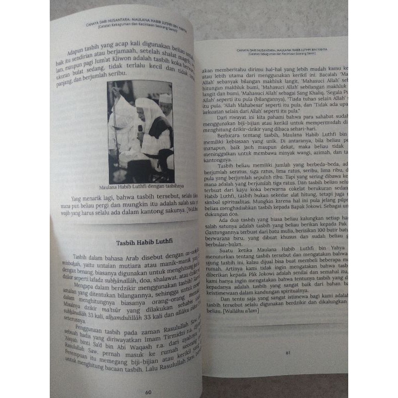 BARU KITAB CAHAYA DARI NUSANTARA MAULANA HABIB LUTHFI BIN YAHYA BISA COD AMAN