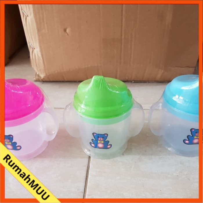 Baby Cup Panda 5190P / Gelas Minum Anak / Gelas Dot / Gelas Anak / Botol Susu Anak RumahMUU