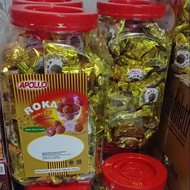 Apollo roka wafer ball toples isi 80