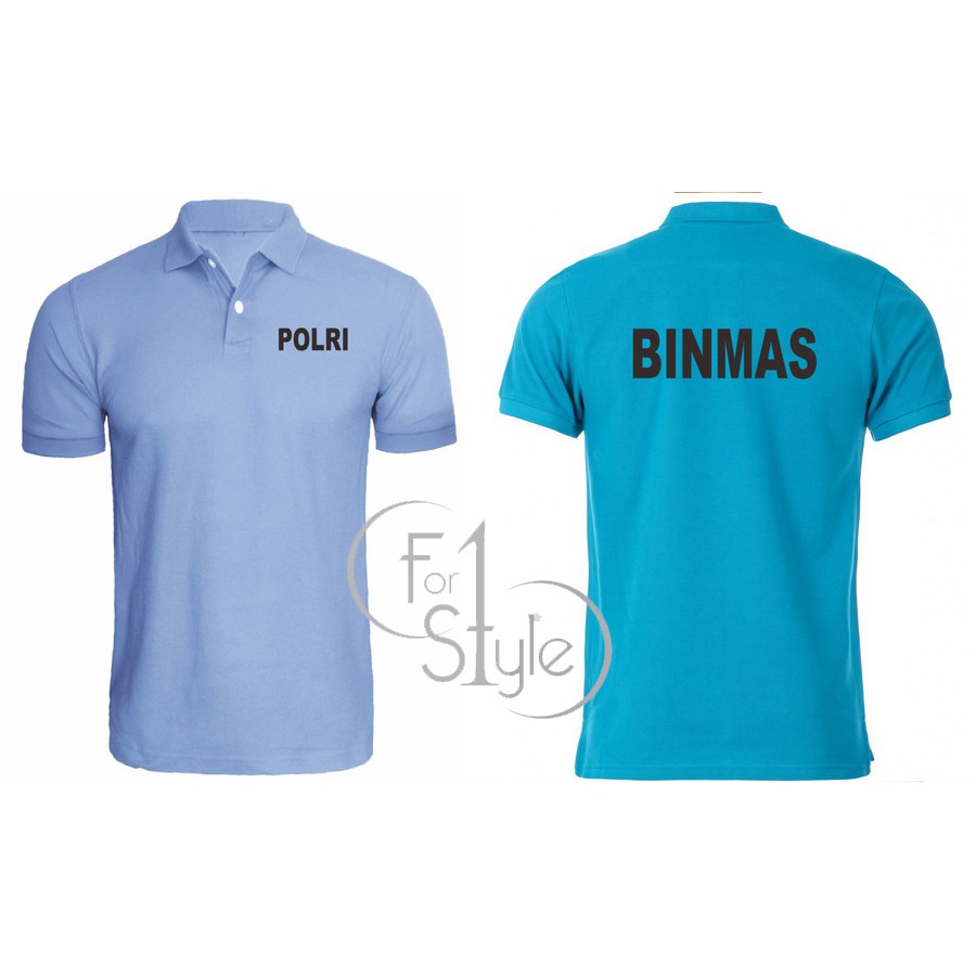 POLO SHIRT POLISI SAT BINMAS