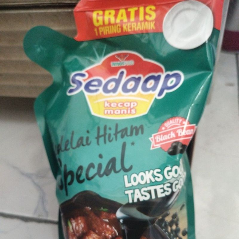 

Kecaap Sedaap Manis Kedelai Spesial Pouch 550Ml