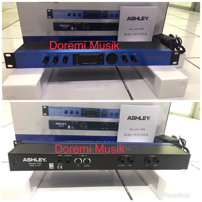 Efek Vokal Ashley Reverb 1000 original