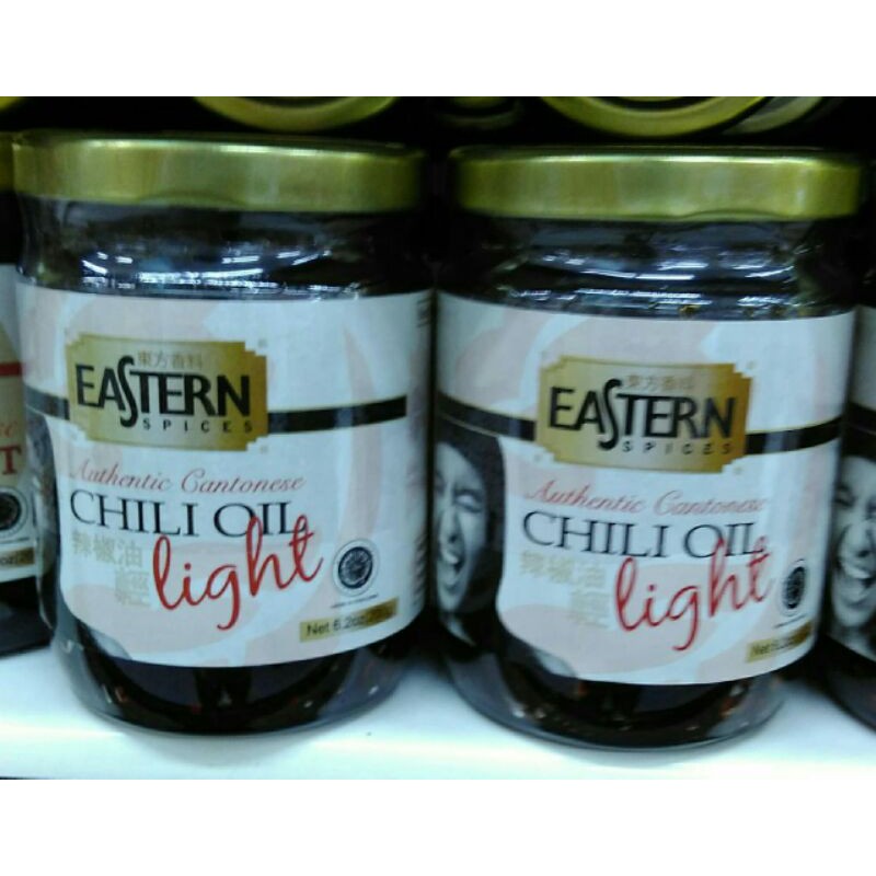 

EASTERN CHILI OIL HOT & CHILI OIL LIGHT 200 GRAM
