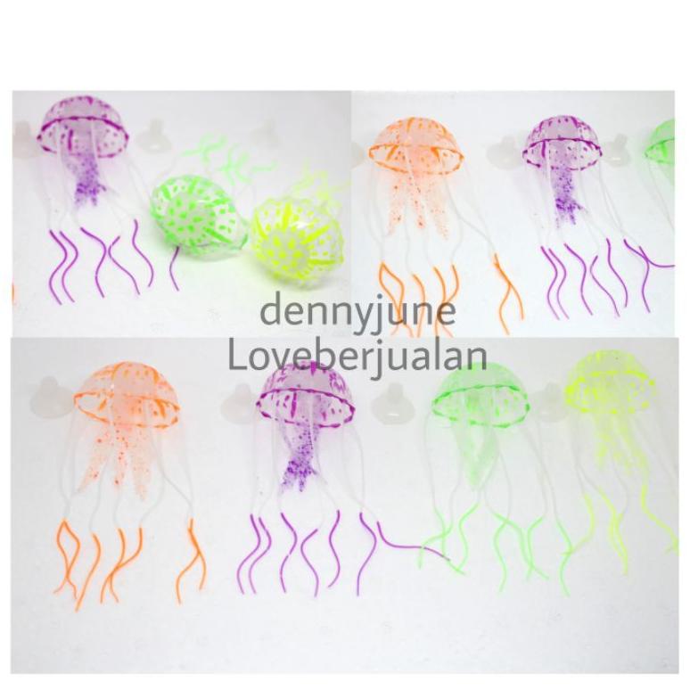 Hiasan Aquarium Bentuk Ubur Ubur