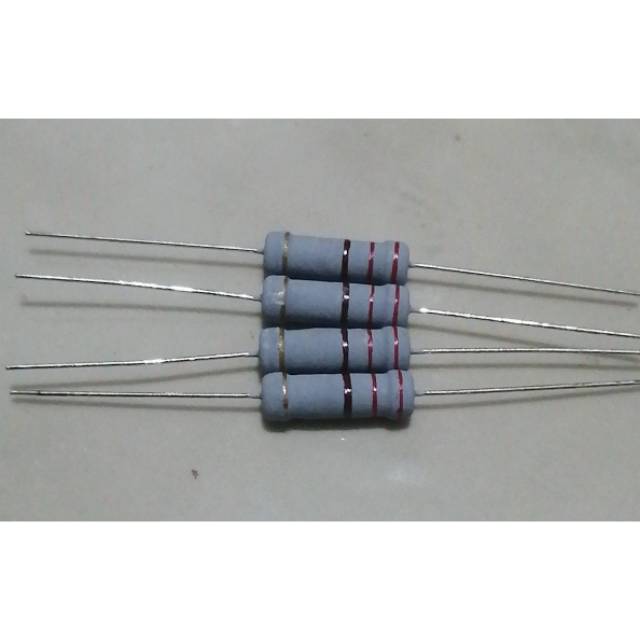 RESISTOR . 220. .ohm .2 watt metal karbon