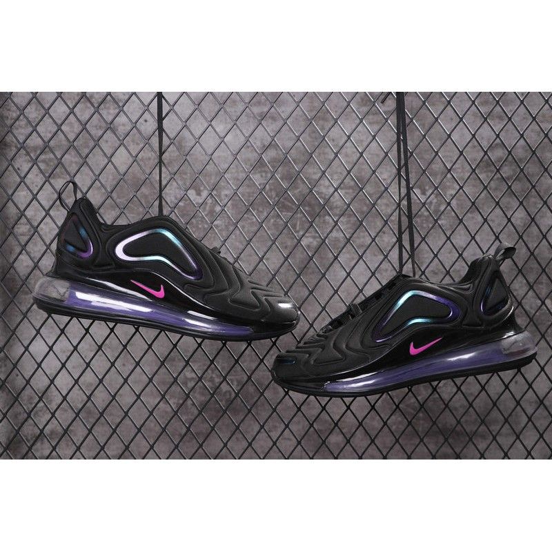 Sepatu Nike Air Max 720 Black Reflective Premium Original Pria