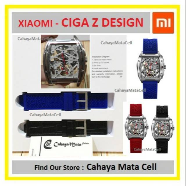 Xiaomi CIGA Z Design Automatic Mechanical - Jam Tangan Ciga Z