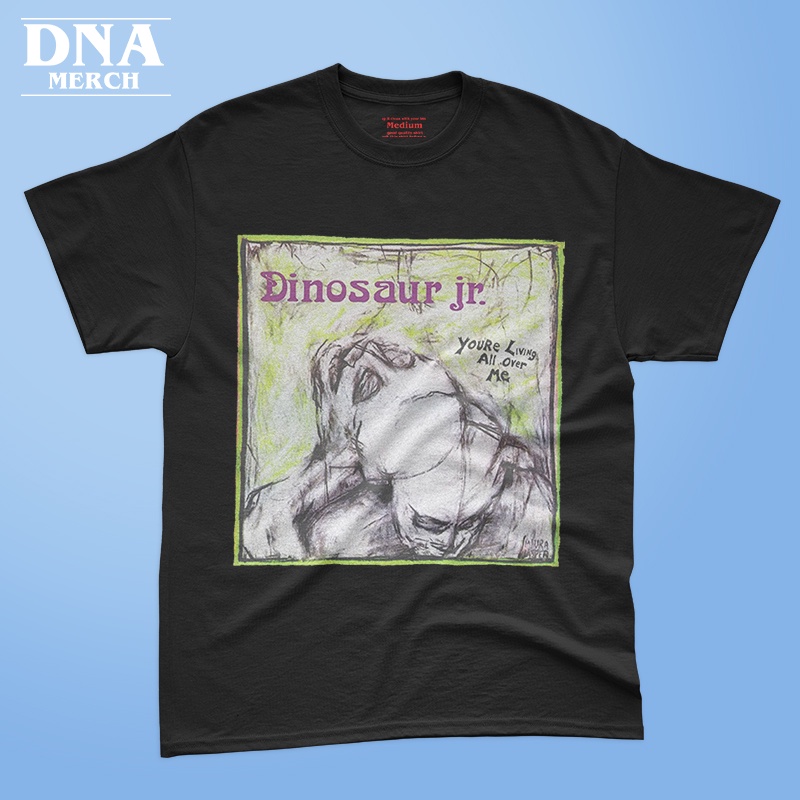 DNA Merch " DINOSAOUR JR"/Kaos band dinosaur jr/Reguler Shirt/Tshirt musik dinosaur jr