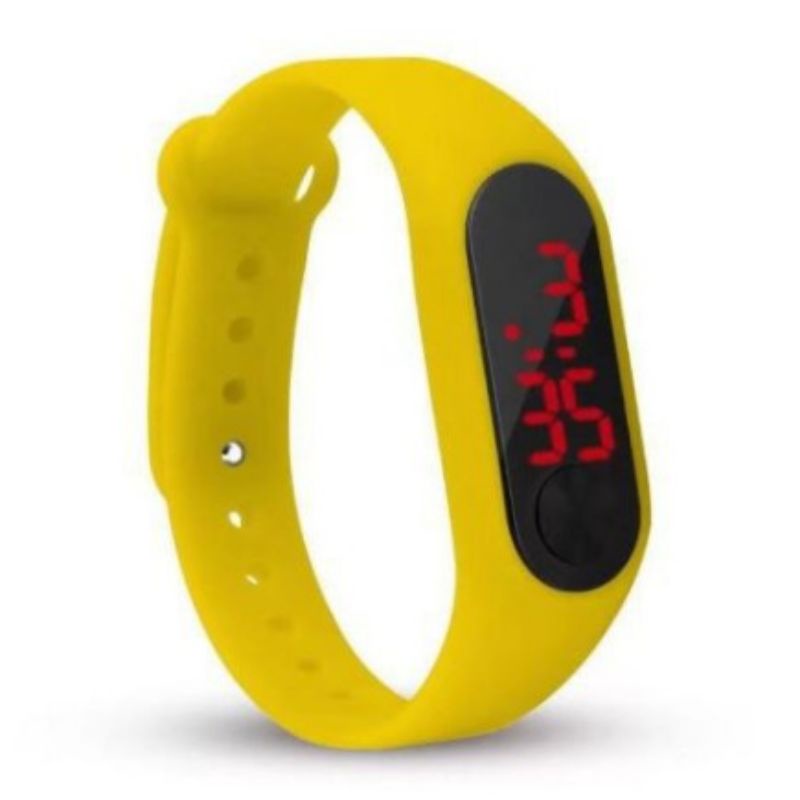 Jam Tangan gelang LED digital anti air unisex sport