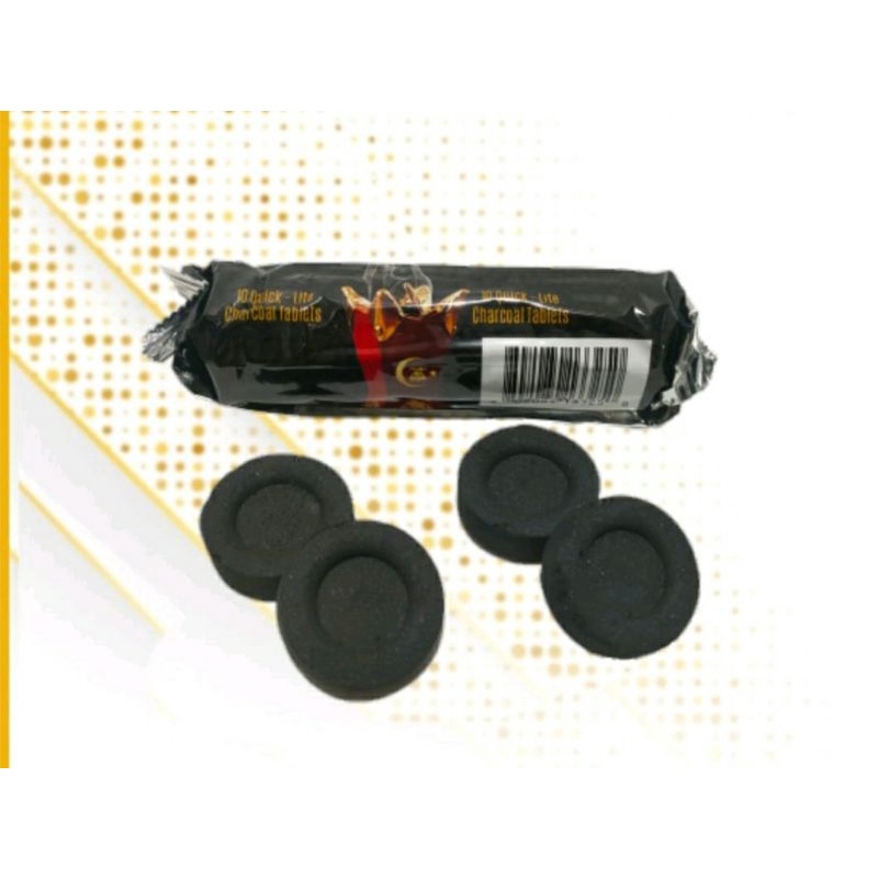 Arang magic pembakar bakhoor tanpa lubang.- HARCO LITE MAGIC