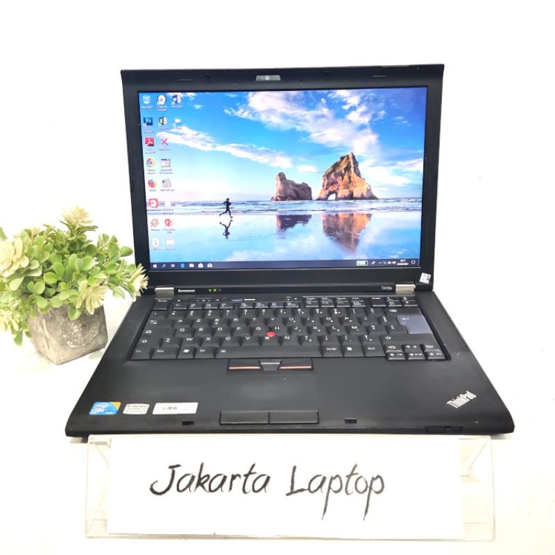 LAPTOP LENOVO THINKPAD T410 | CORE I5 | RAM 8GB | SSD 512GB | MULUS MURAH BERGARANSI