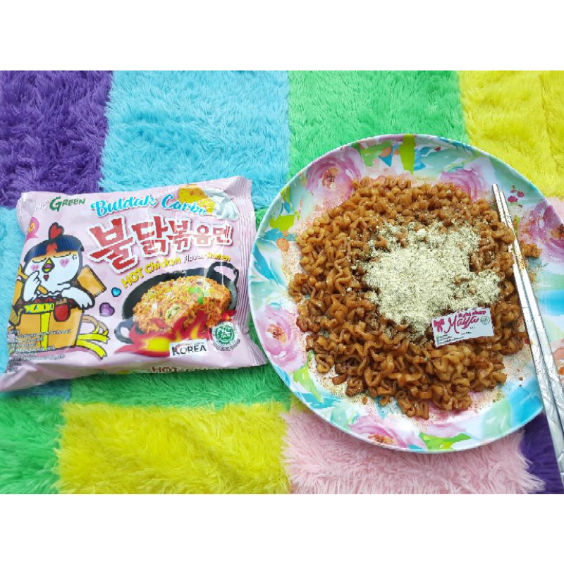 Mie goreng carbonara samyang buldak gekikara nissin carbonara spicy noodle hot ramen creamy