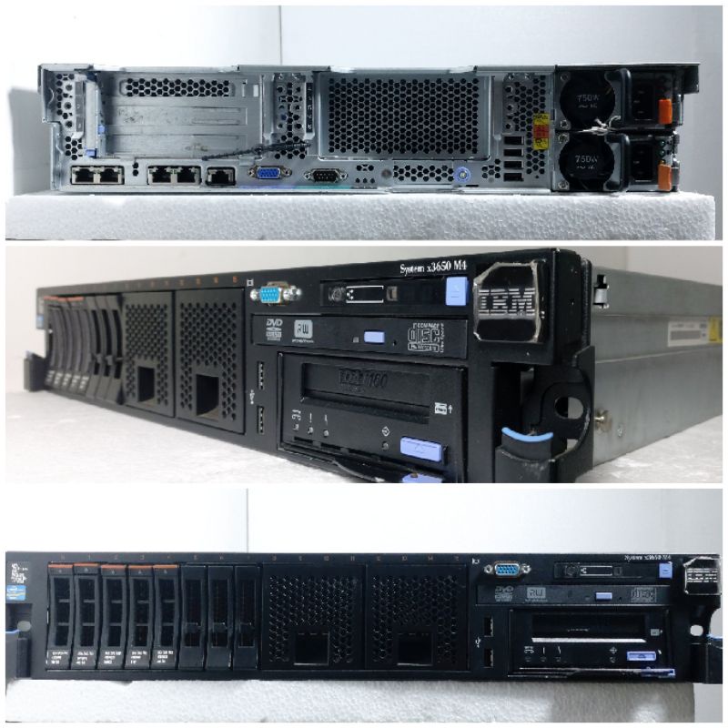 Server Ibm X 3650 M4 2U Xeon E5-2665o X2 Ram 32Gb Hdd 600Gb