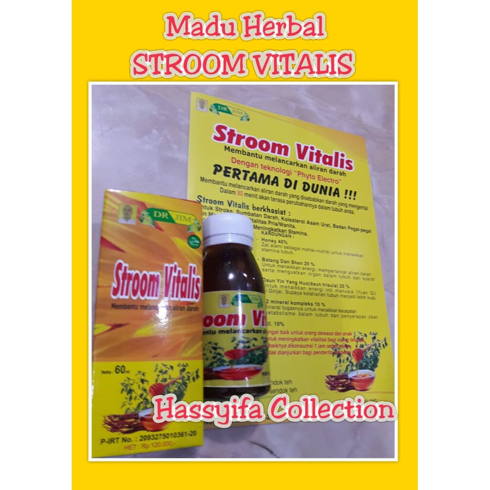 

STROOM VITALIS Madu Herbal