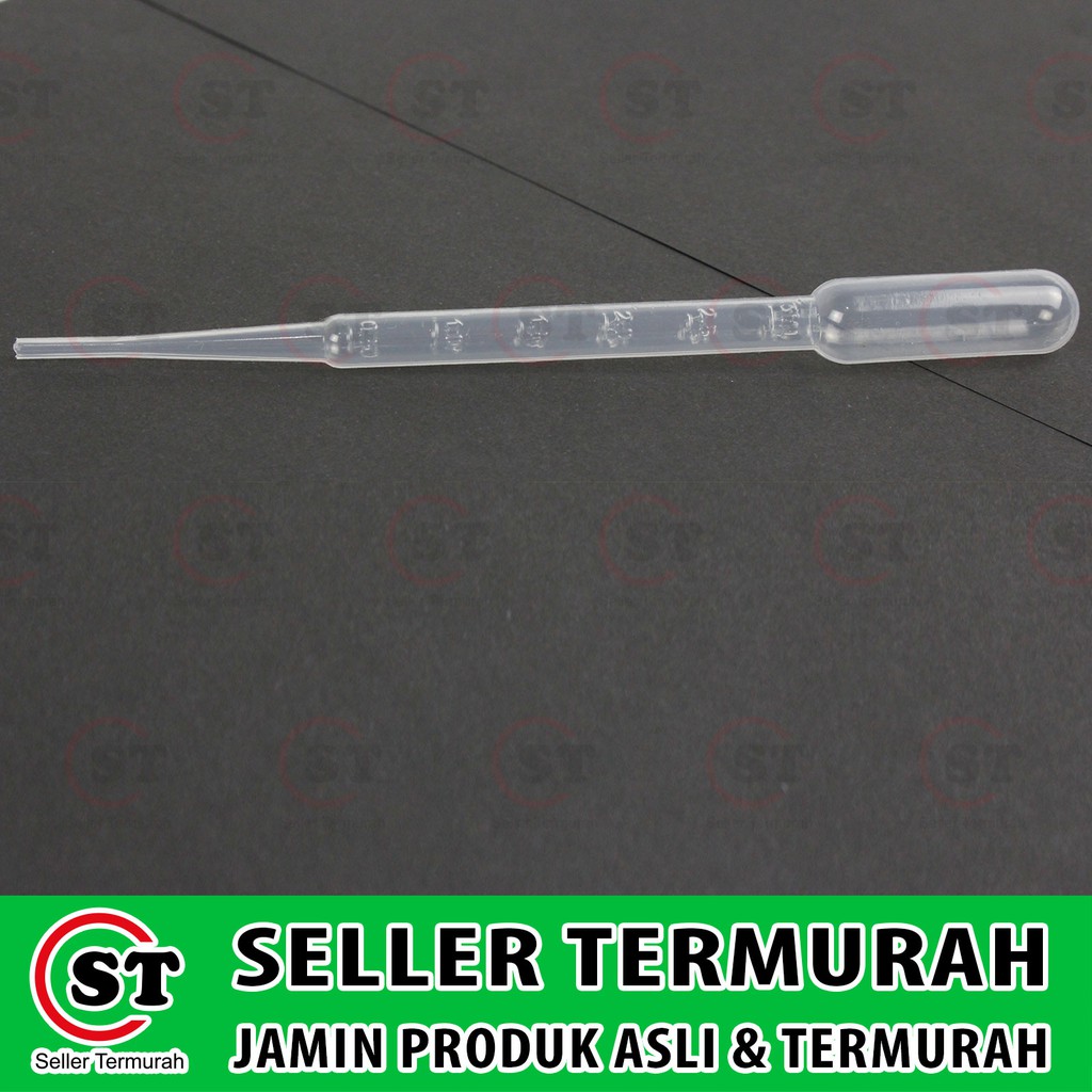 Pipet Plastik 3ml Pipet Obat Pipet Tetes Suap Susu Makan Hewan Kucing Anjing Burung Hamster Spuit