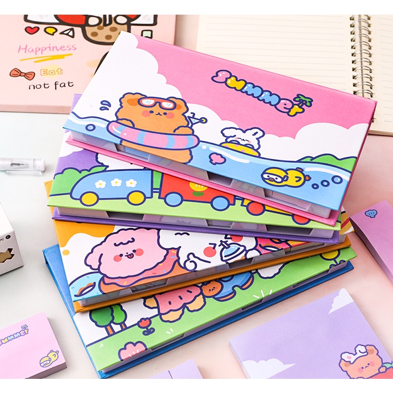 

InJO J2 - Set lengkap sticky notes korea cute motif