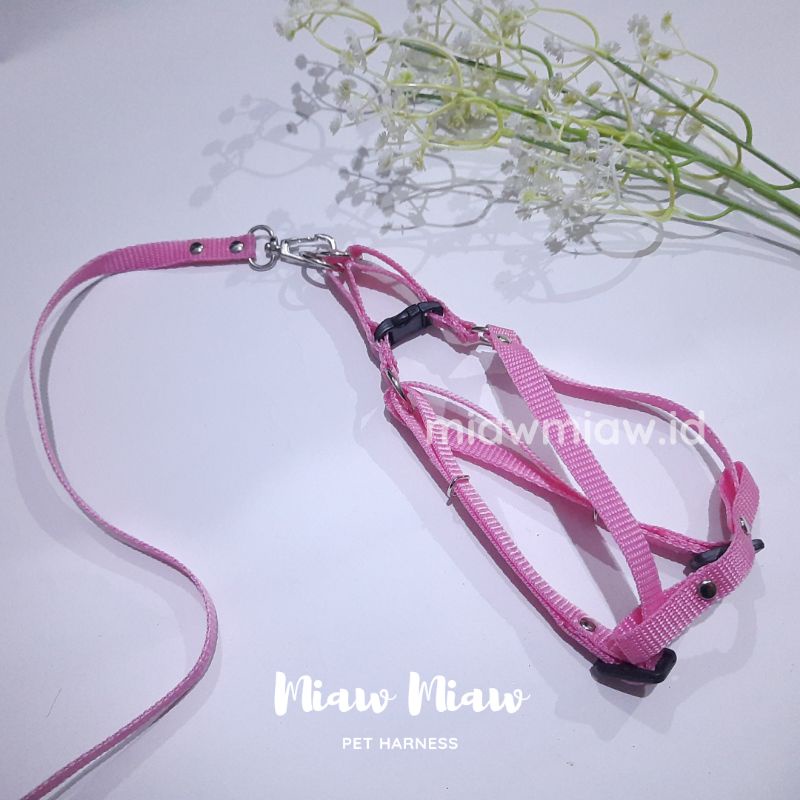 Tali Tuntun Kucing Pet Harness by Miaw Miaw