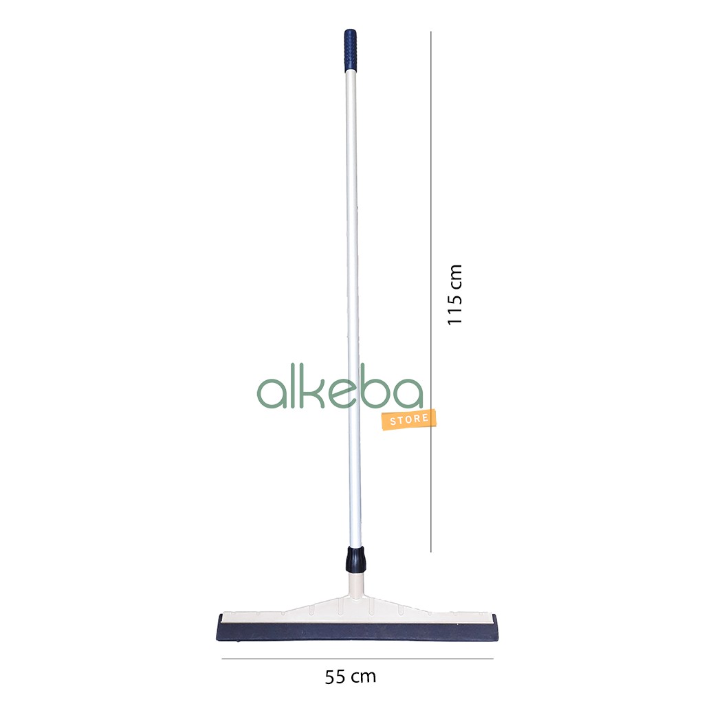 Floor Squeegee 55 cm Dorongan air Wiper lantai Karet Slaber Karet