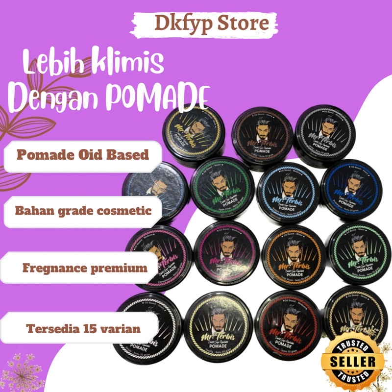 [bisa COD] (DK0045) Minyak Rambut Pomade Original Mr TERBIS 55 Gram / Pomade Untuk Rambut Kering / P