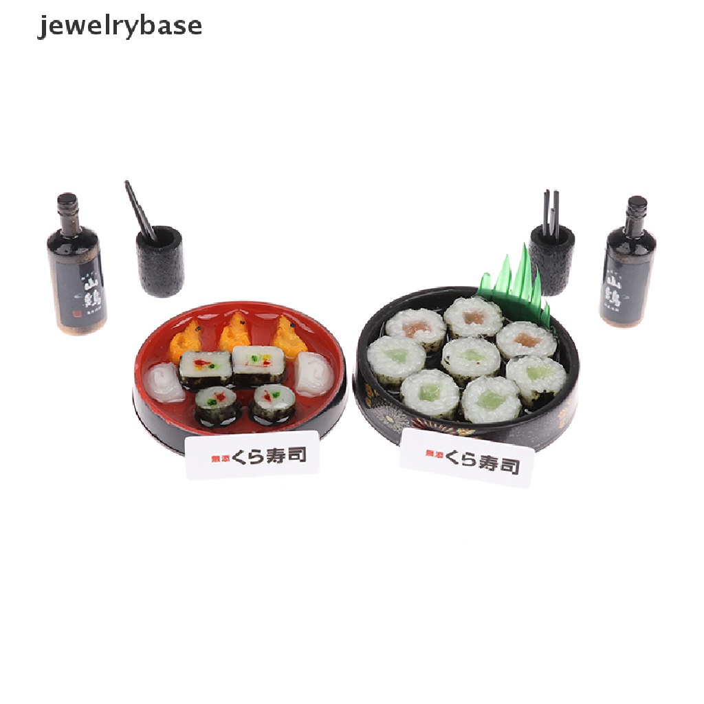 (jewelrybase) Miniatur Sushi Nasi Jepang Untuk Dekorasi Rumah Boneka