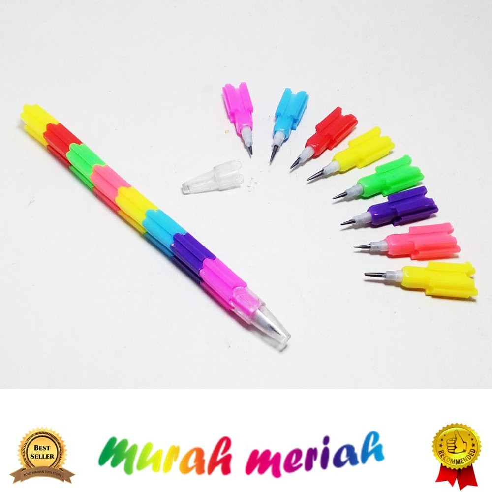 

PENSIL REFILL PELANGI ALAT TULIS KANTOR ATK ANAK