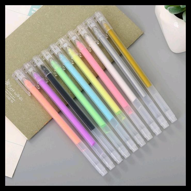 

Pulpen Gel Warna Warni Colour Gel Pen Per Pcs Termurah Souvenir Anak