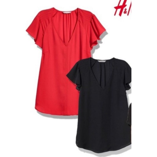 HNM RUFFLE BLOUSE