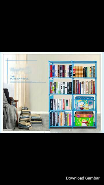 RAK BUKU BOOK SHELF PAJANG CABINET BAJU PAKAIAN SHOWCASE TROFI PIALA