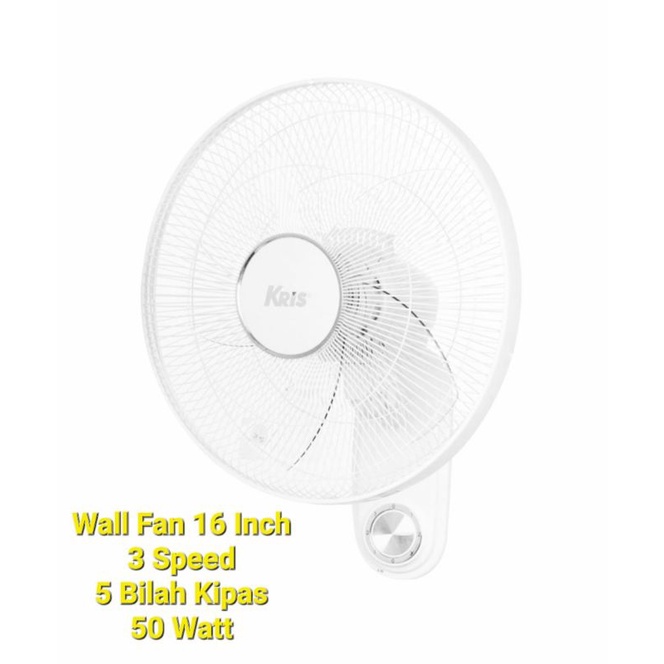 KIPAS ANGIN DINDING 16 INC / KIPAS TEMBOK 5 BALING BALING / WALL FAN