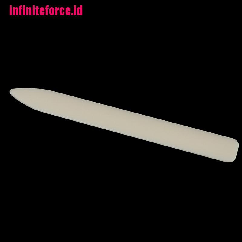 1PC  Natural Bone Folder Tool For Scoring Folding Creasing Paper Leather Crafts