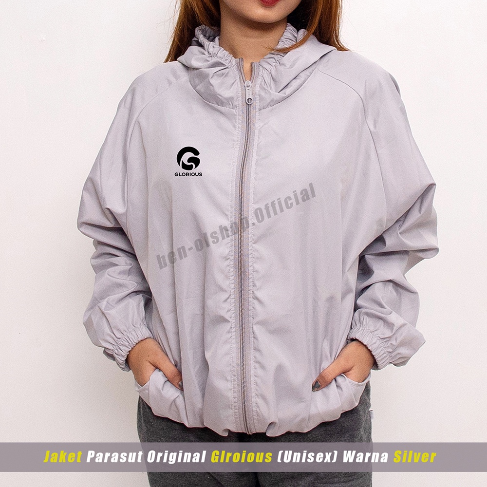Jaket Olahraga Pria Wanita Sepeda Lari Running Pembakar Lemak Original Glorious-7