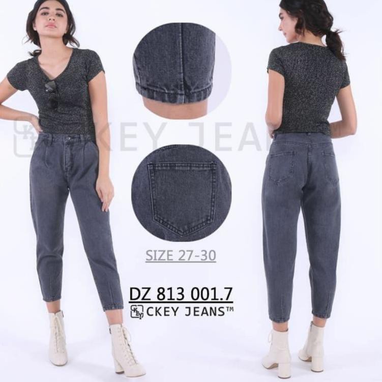Z4R3 TERLARIS CELANA JEANS WANITA C-KEY PUM / CKEY BAGGY P/ MIKAILA / CKEY BF KULOT /  27-34 IET