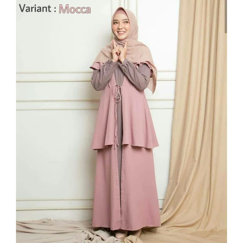 MORZA MAXI CARDI | BAJU GAMIS WANITA | GAMIS MODERN