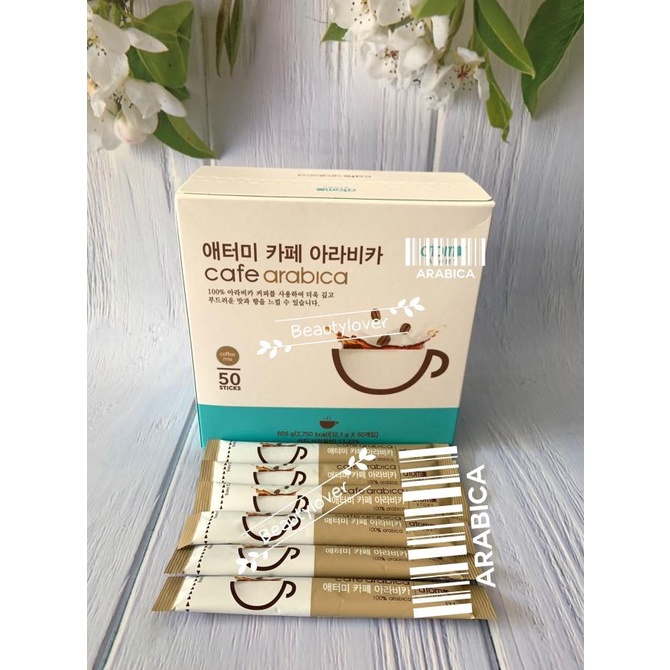 

[COD] Coffee Arabica Korea 1 kotak isi 50 sachets [COD]