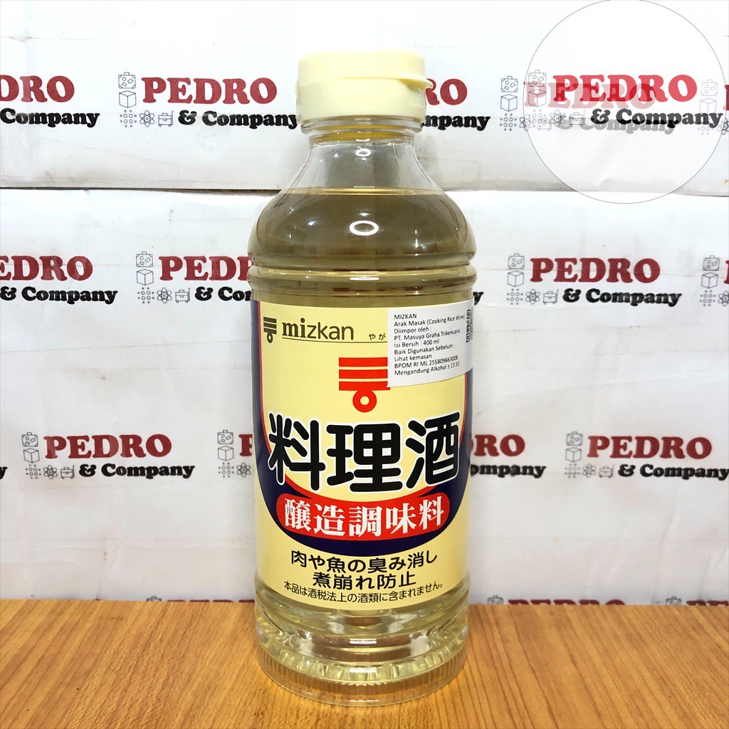

Mizkan cooking rice wine 400 ml - arak masak campuran