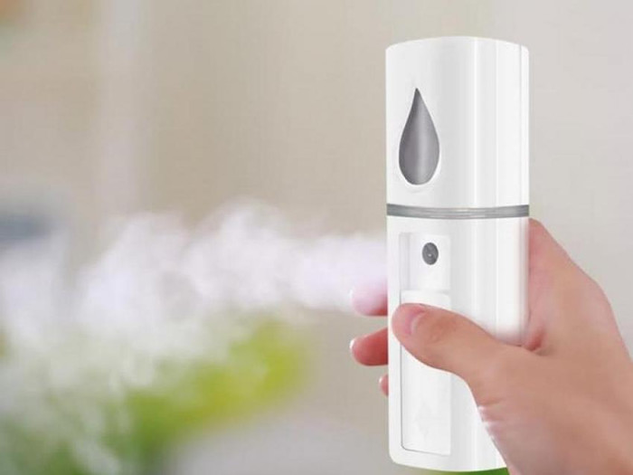 Nano Spray Perawatan Wajah Mini Portable USB Mist Sprayer Pele