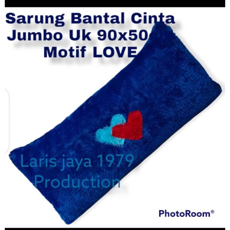 SARUNG BANTAL CINTA UKURAN 90X50 CM BULU LASFUR