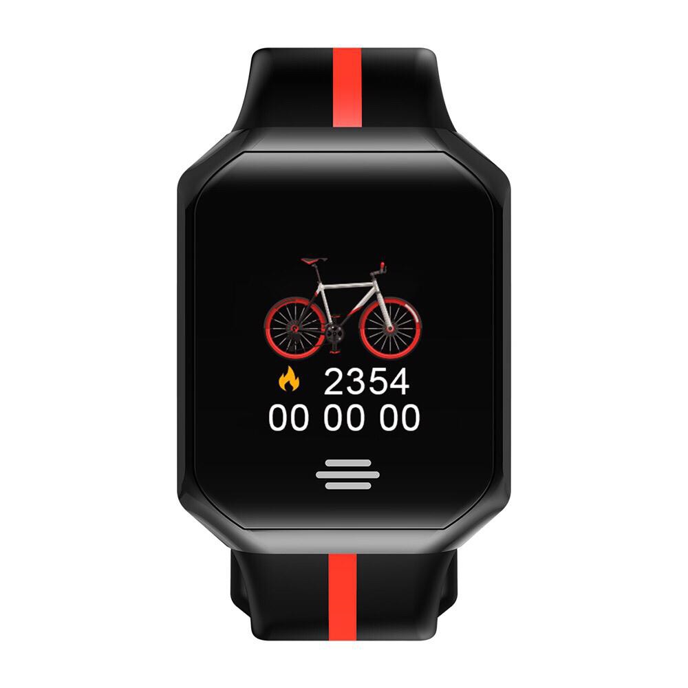 B07 Smart Watch Heart Rate Monitor Fitness Tracker Smartwatch / Layar Warna dengan detak Jantung