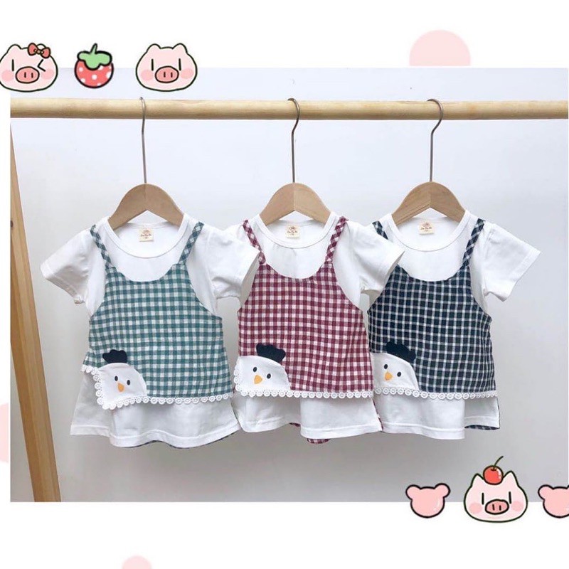 Dress Anak Import / Dress Chicken Wing Cute