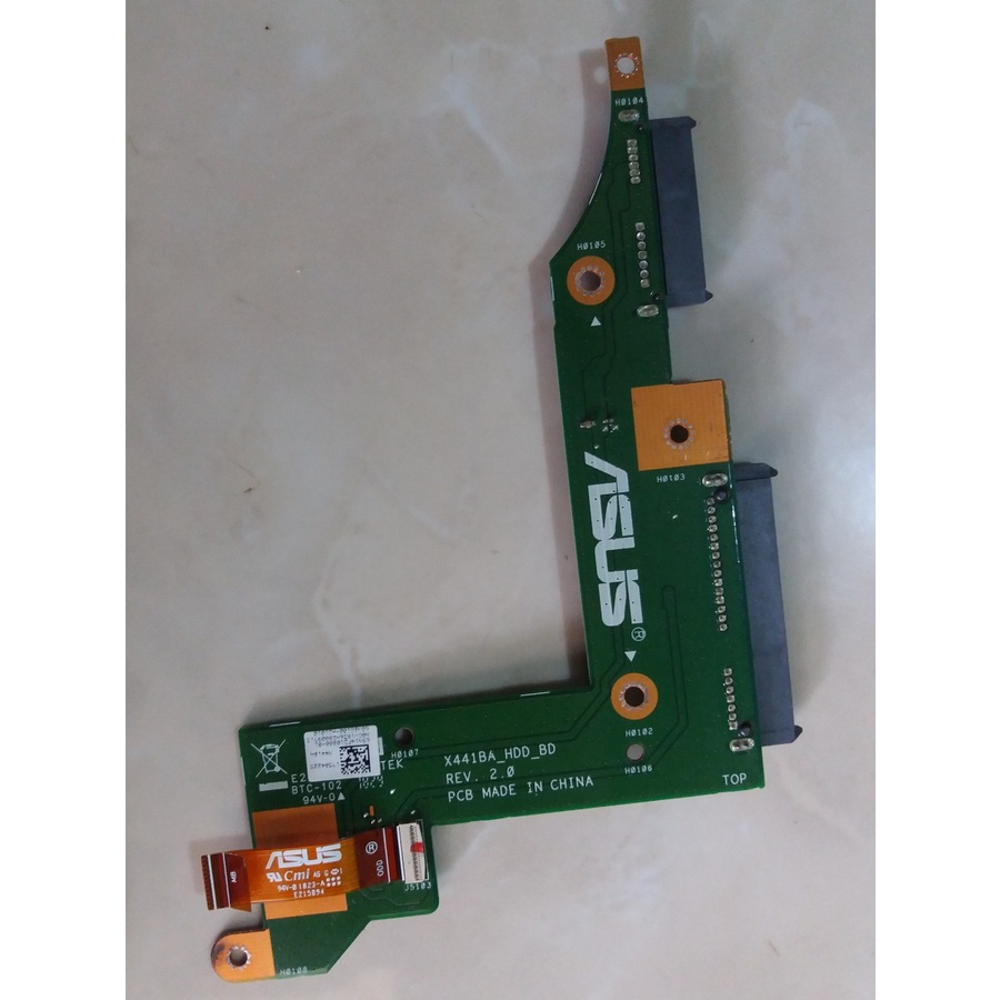 Modul Konektor Hardisk dan Fleksibelnya Laptop Asus X441B