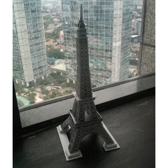 Eiffel Tower Miniatur - Puzzle 3 Dimensi