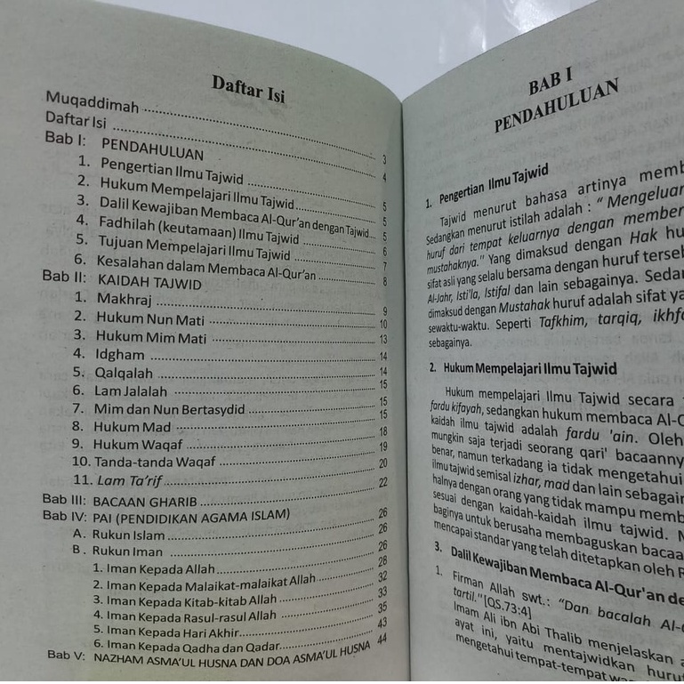 Buku Tajwid - Pelajaran Tajwid Lengkap (Dasar Tajwid) - Pustaka Nuun