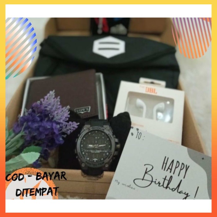 

Kfdhn7 Terlaris Kado Ulang Tahun Cowok Kado Ultah Cowok Jam Pria Hampers Terlaris