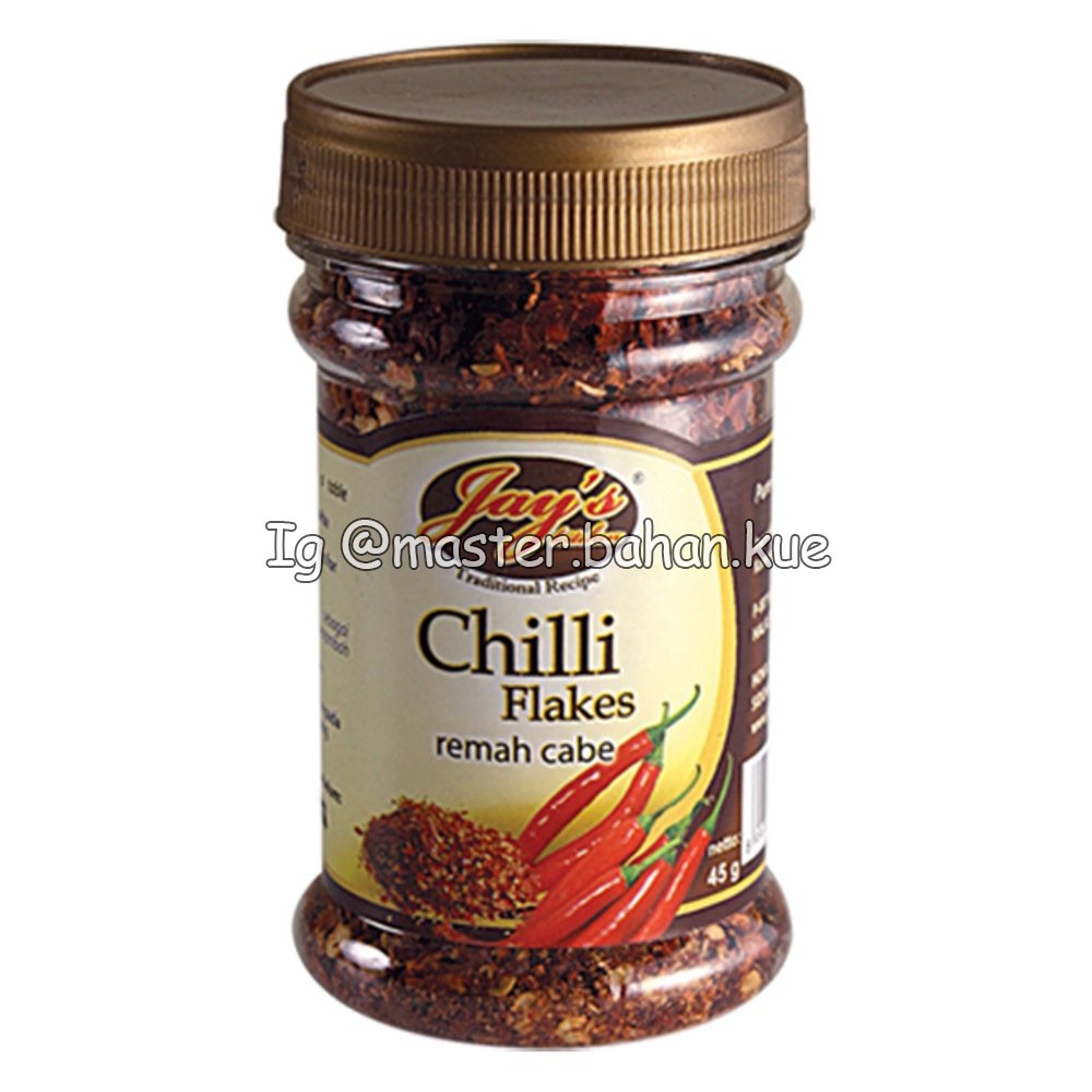 

Jay's Chili Flakes / Remah Cabe 45g