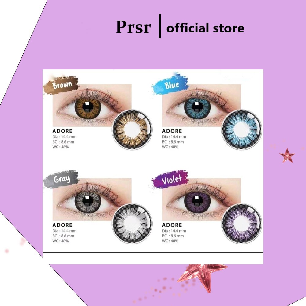 SOFTLENS warna MR02 NORMAL BIG EYES 14.5MM-Prsr