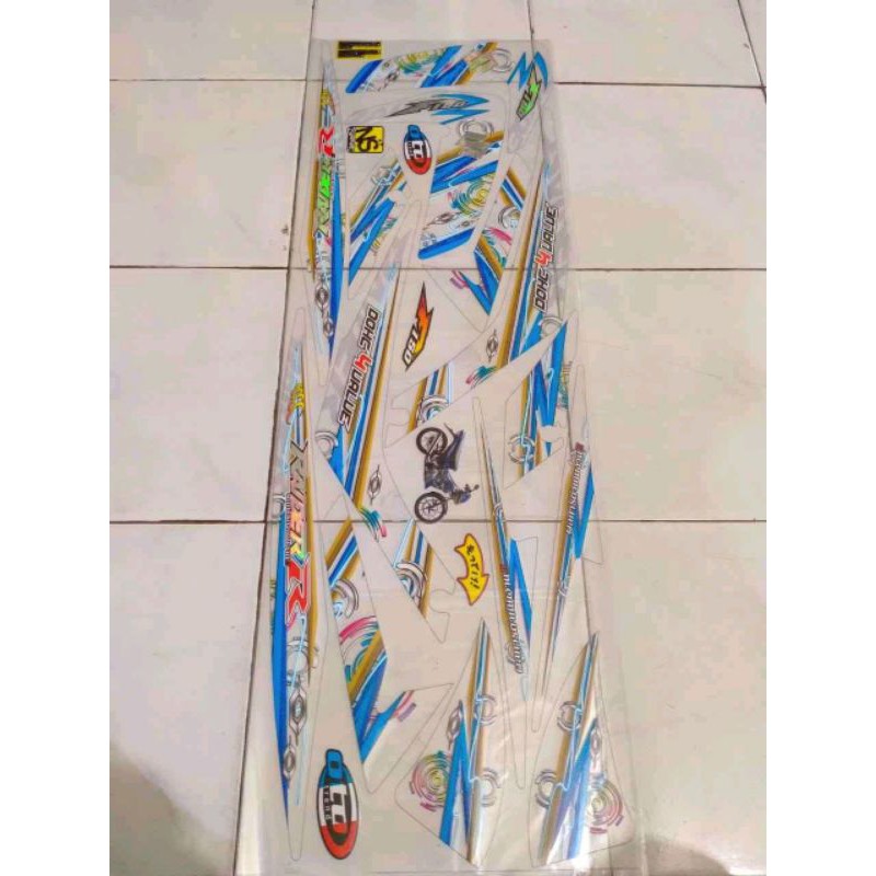 Striping Transparan hologram Fu lama/barong