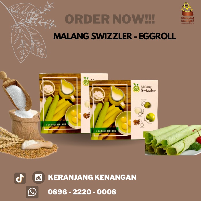 

MALANG SWIZROLL (EGG ROLL APEL)
