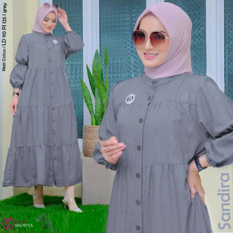 SANDIRA &amp; SANDRA Midi Dress Ori by Shofiya